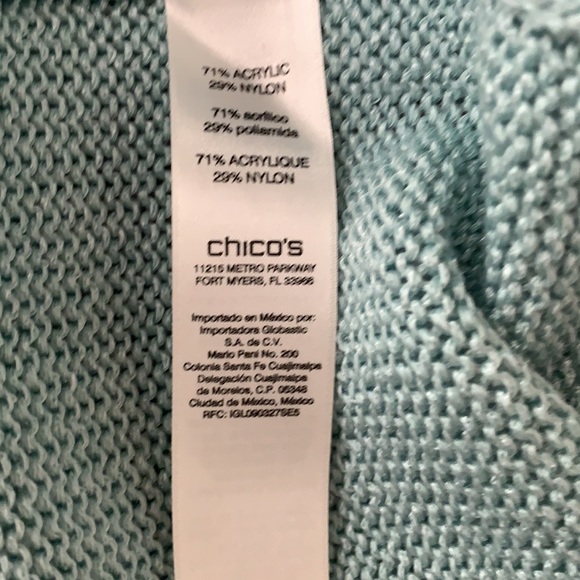Chico’s sweater size 3 - Picture 7 of 7